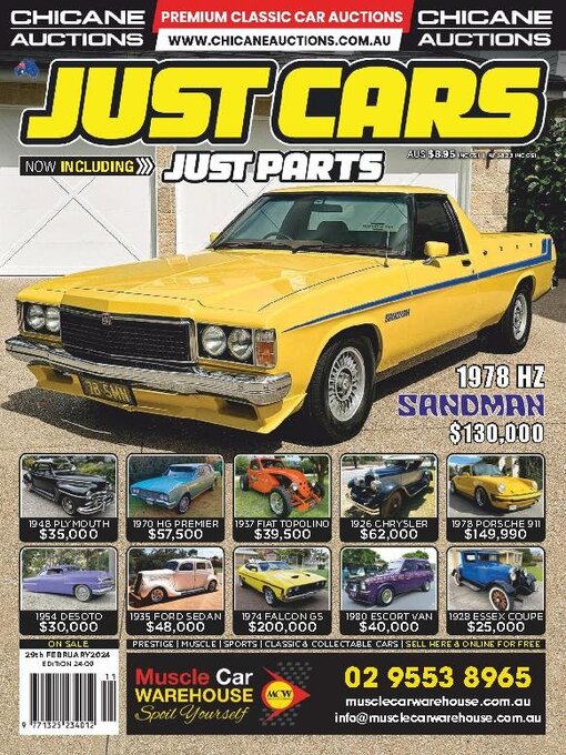 Title details for Just Cars by JUST AUTO Classifieds Pty Ltd - Available